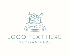 Sweet Cake Dessert logo