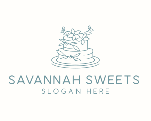 Sweet Cake Dessert logo design