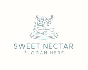 Sweet Cake Dessert logo design