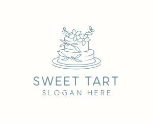 Sweet Cake Dessert logo design