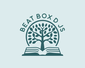 Educational Bookstore Tree Logo