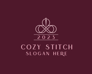 Knitting Needle Tailoring logo design