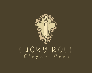 Pastry Chef Rolling Pin logo design