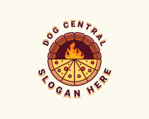 Pizza Oven Restaurant logo design