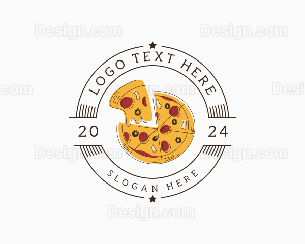 Pizza Restaurant Pizzeria Logo