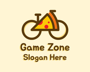 Pizza Slice Bicycle logo