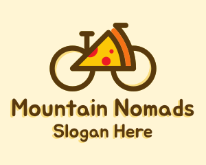 Pizza Slice Bicycle logo