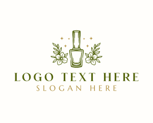 Floral Nail Polish logo