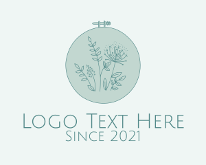 Blue Nature Embroidery  logo