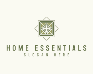 Tile Floor Home Depot logo design