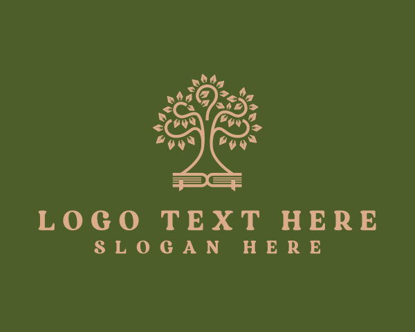 Book logo example 4