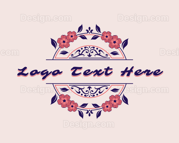 Floral Wreath Boutique Logo