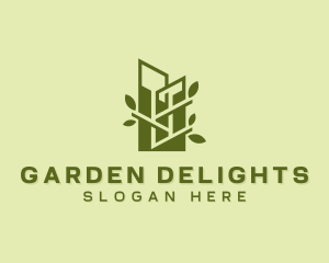 Gardening Eco Planting logo design