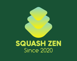 Green Gradient Zen Stones logo design