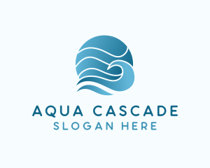 Ocean Sea Wave  logo design