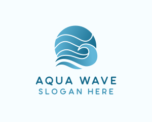 Ocean Sea Wave  logo design