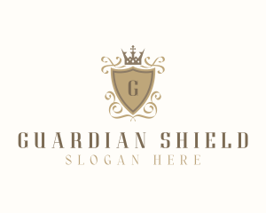 Boutique Shield Royalty logo design