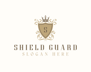 Boutique Shield Royalty logo design