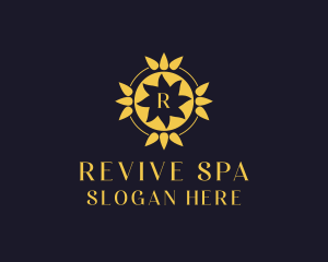 Floral Wellness Spa logo design