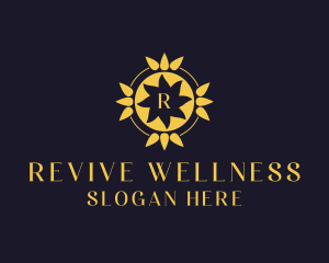 Floral Wellness Spa logo design