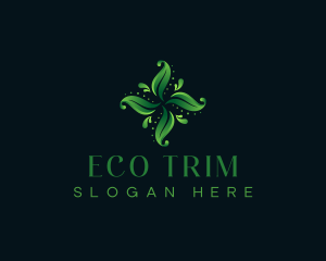  Natural Eco Leaves logo design