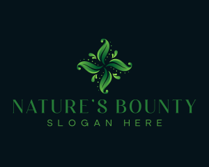  Natural Eco Leaves logo design