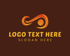 Orange Infinity Loop logo