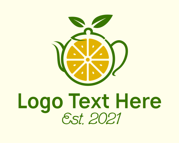 Tea Kettle logo example 2