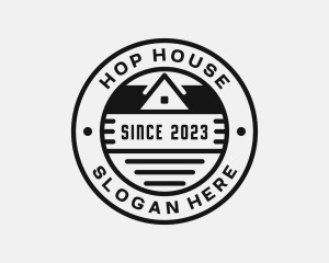 House Roof Camp logo design