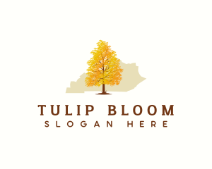 Kentucky Tulip Tree logo design