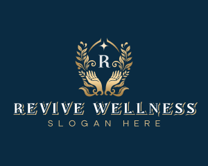 Hand Therapy Wellness logo design