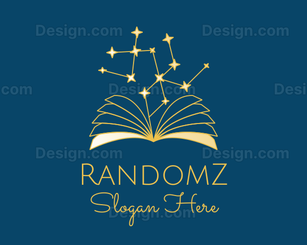 Star Constellation Book Logo