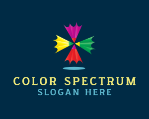 Colorful Drawing Pencils logo design