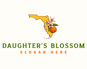 Orange Blossom Florida logo design