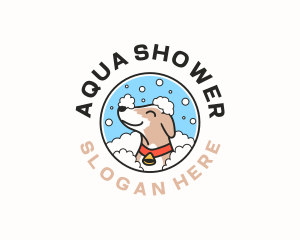 Dog Grooming Bath logo