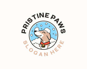 Dog Grooming Bath logo