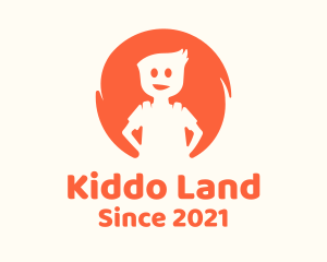 Orange Child Boy logo