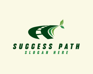 Highway Road Path logo design