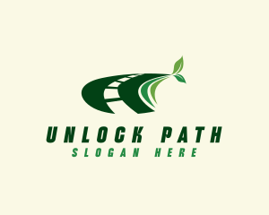 Highway Road Path logo design