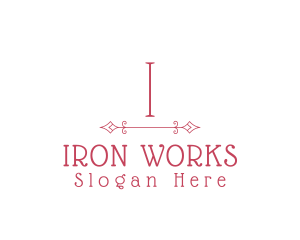 Wrought Iron Brand logo design