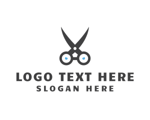 Grey Barber Scissors logo