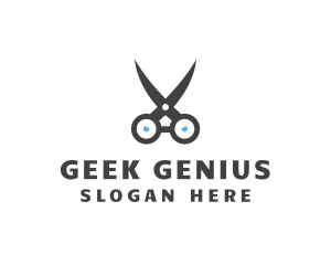 Grey Barber Scissors logo