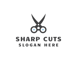 Grey Barber Scissors logo