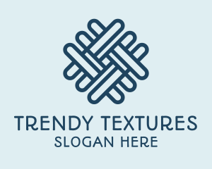 Fabric Pattern Handicrafts logo design