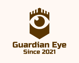 Turret Eye Tower  logo design