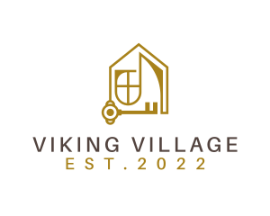 Realty Village Key  logo design