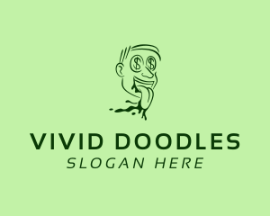 Drool Money Dude logo design