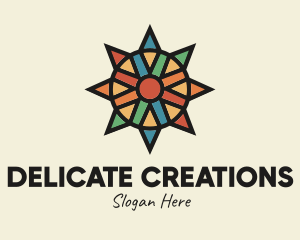 Celestial Stained Glass logo design