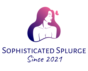 Sexy Nude Model  logo design