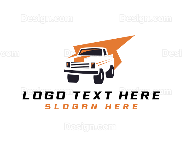 Pickup Car Automobile Logo